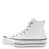 Converse Women's Chuck Taylor All Star Lift High Top in White/White - Getoutside Shoes