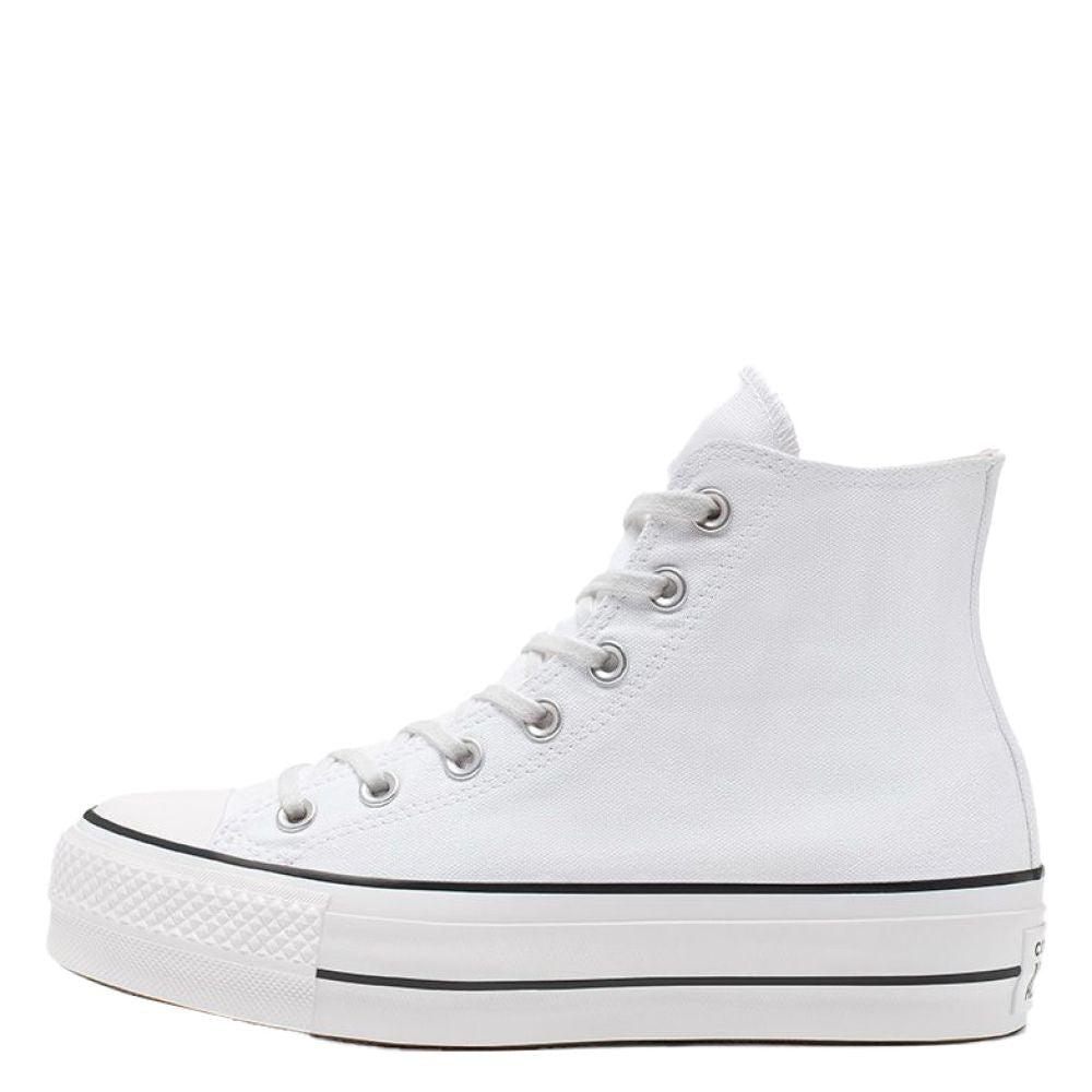 Converse Women's Chuck Taylor All Star Lift High Top in White/White - Getoutside Shoes
