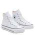 Converse Women's Chuck Taylor All Star Lift High Top in White/White - Getoutside Shoes