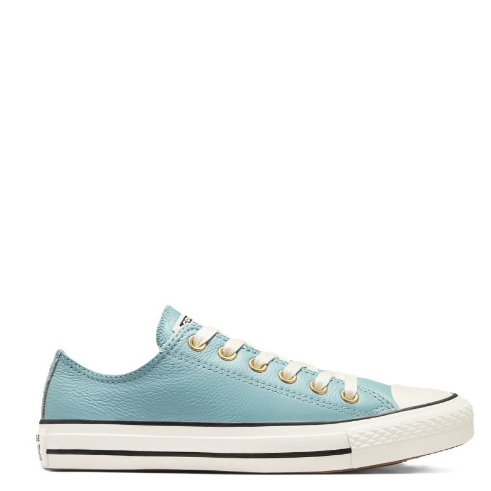 Converse Women's Chuck Taylor All Star Low Top Colourful Suede in Vernal Pool/Egret/Black - Getoutside Shoes