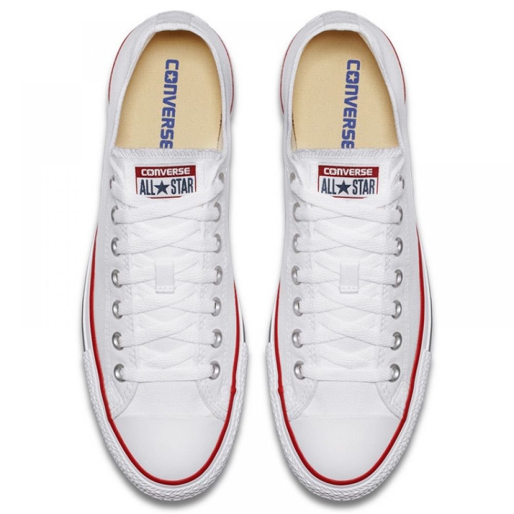 Converse Women's Chuck Taylor All Star Low Top in Optical White - Getoutside Shoes