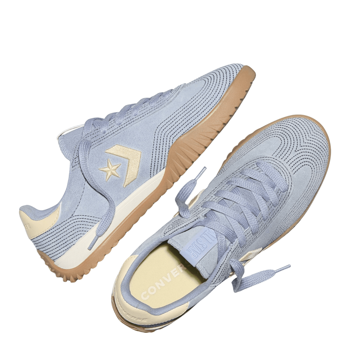 Converse Women's Run Star Trainer Stitched Suede in No Shade/Thunder Whale - Getoutside Shoes