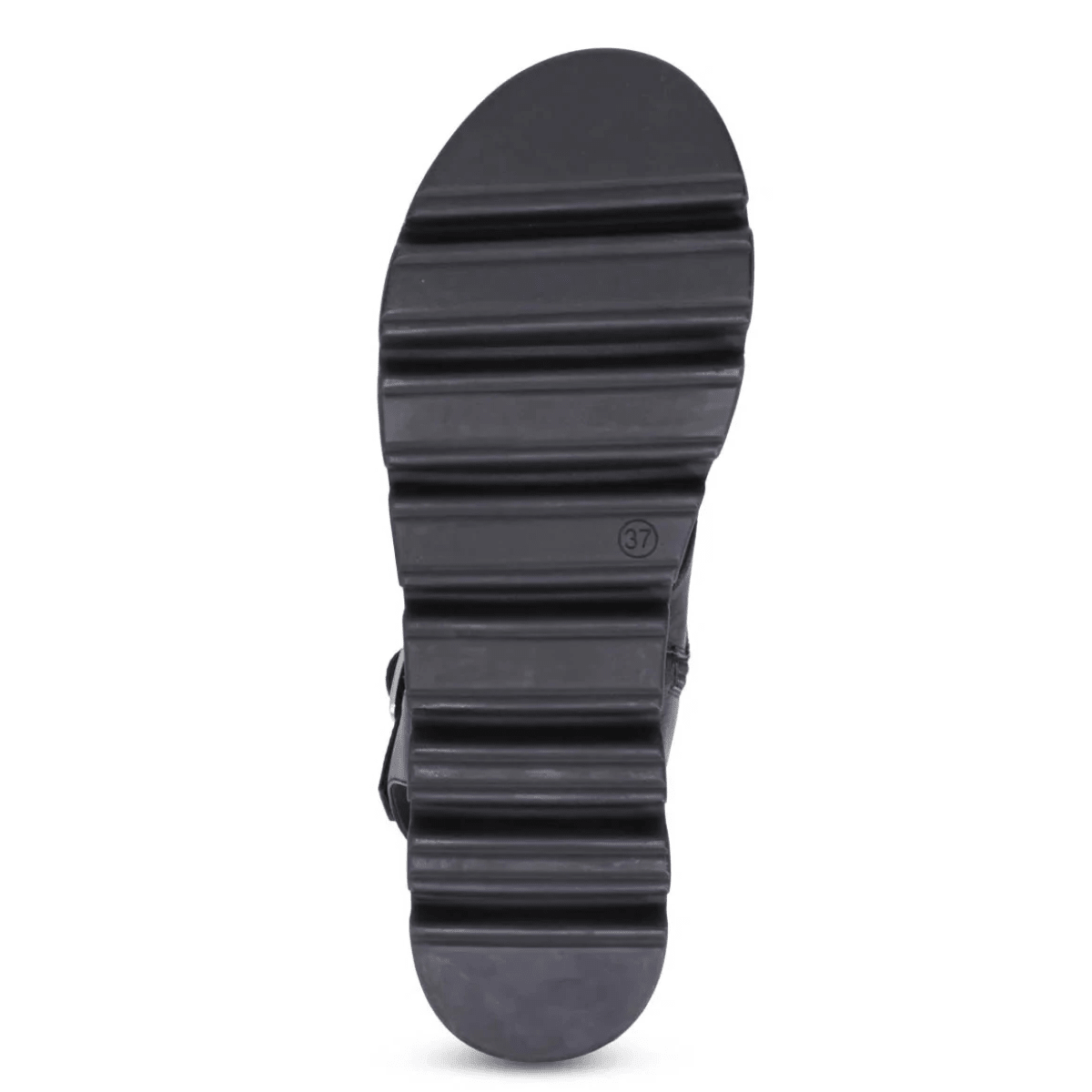 Django & Juliette Women's Ruffus in Black - Getoutside Shoes