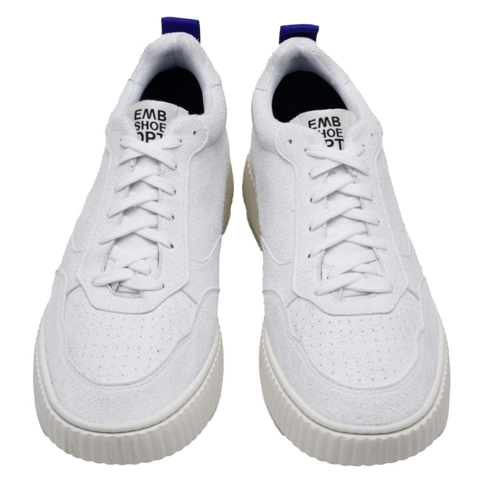 Embassy of Bricks and Logs Brighton Suede in White - Getoutside Shoes