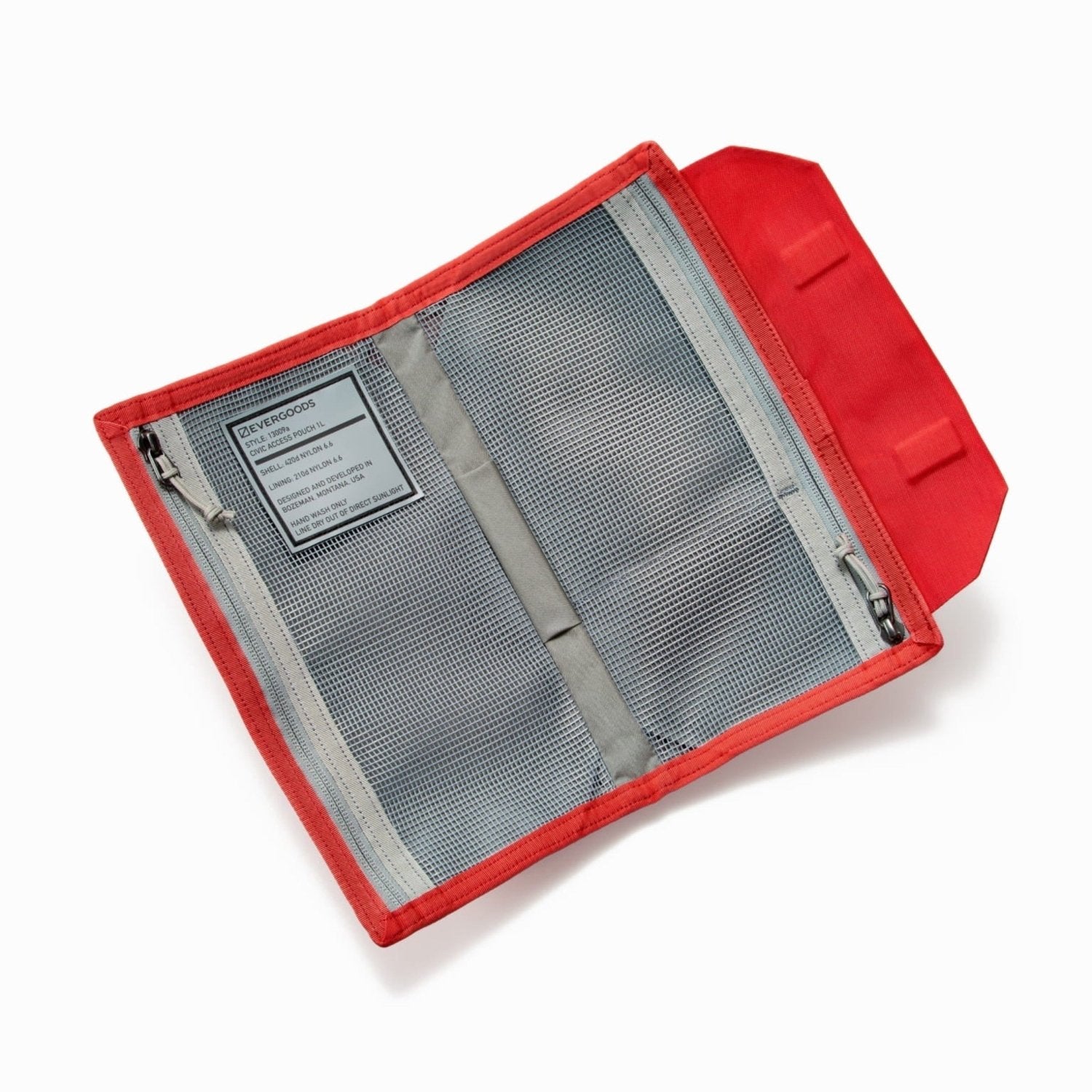 Evergoods Civic Access Pouch 1L in Ultra Red - Getoutside Shoes
