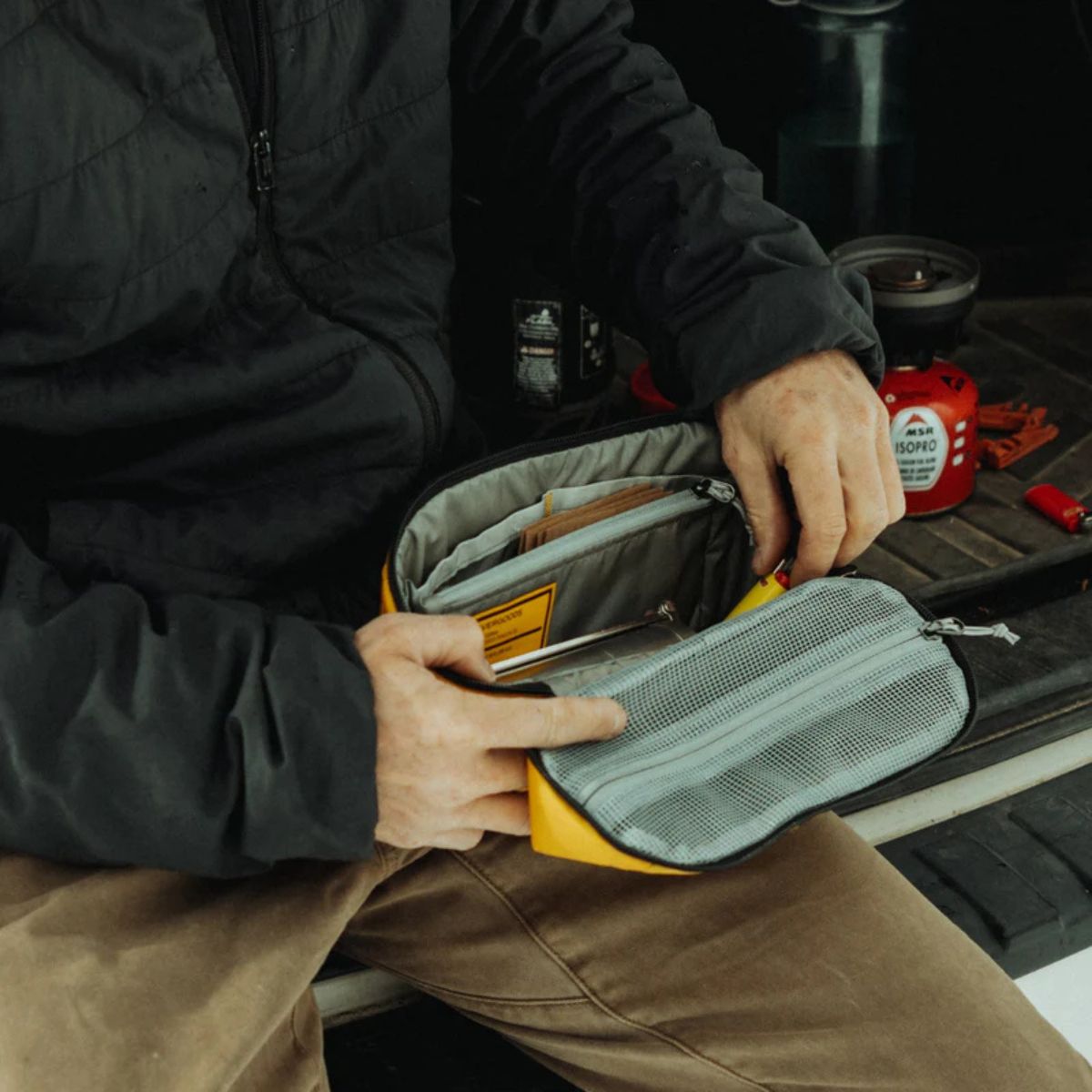 Evergoods Civic Access Pouch 2L in Expedition Yellow - Getoutside Shoes