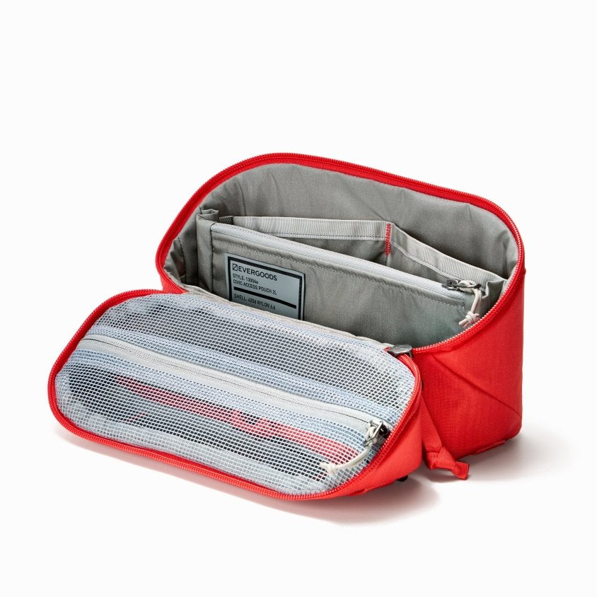 Evergoods Civic Access Pouch 2L in Ultra Red - Getoutside Shoes
