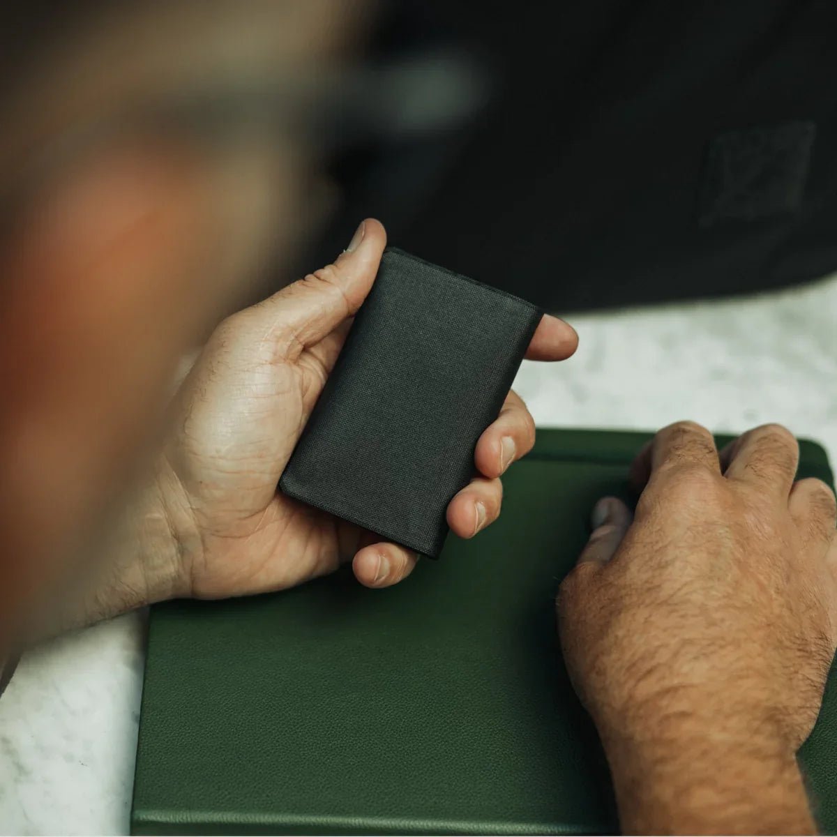 Evergoods Element Card Wallet in Solution Dyed Black - Getoutside Shoes