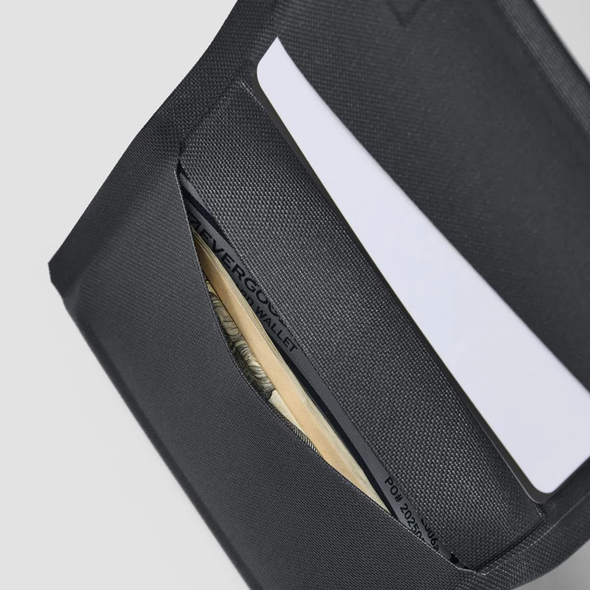 Evergoods Element Card Wallet in Solution Dyed Black - Getoutside Shoes