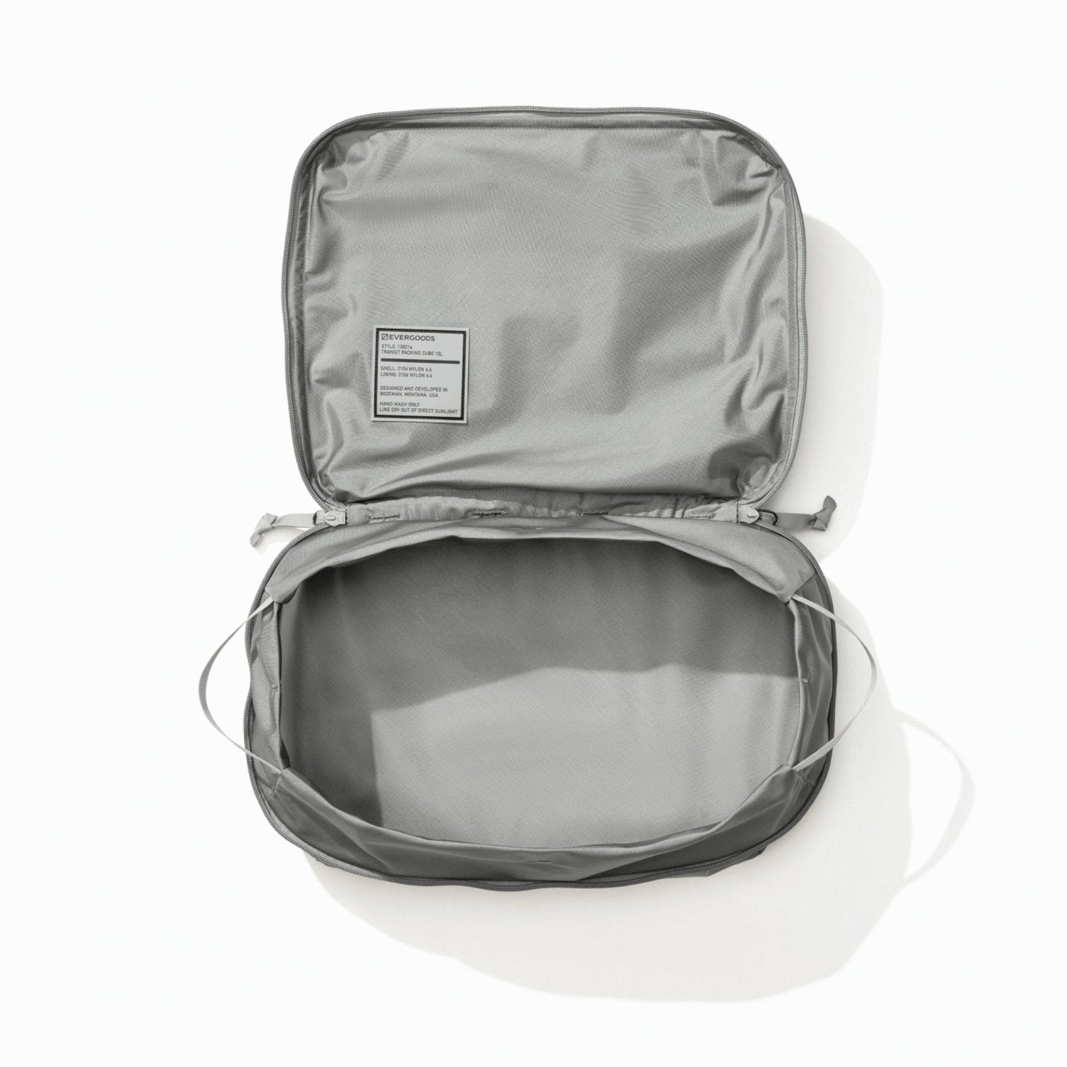 Evergoods Transit Packing Cube 10L in Standard Grey - Getoutside Shoes