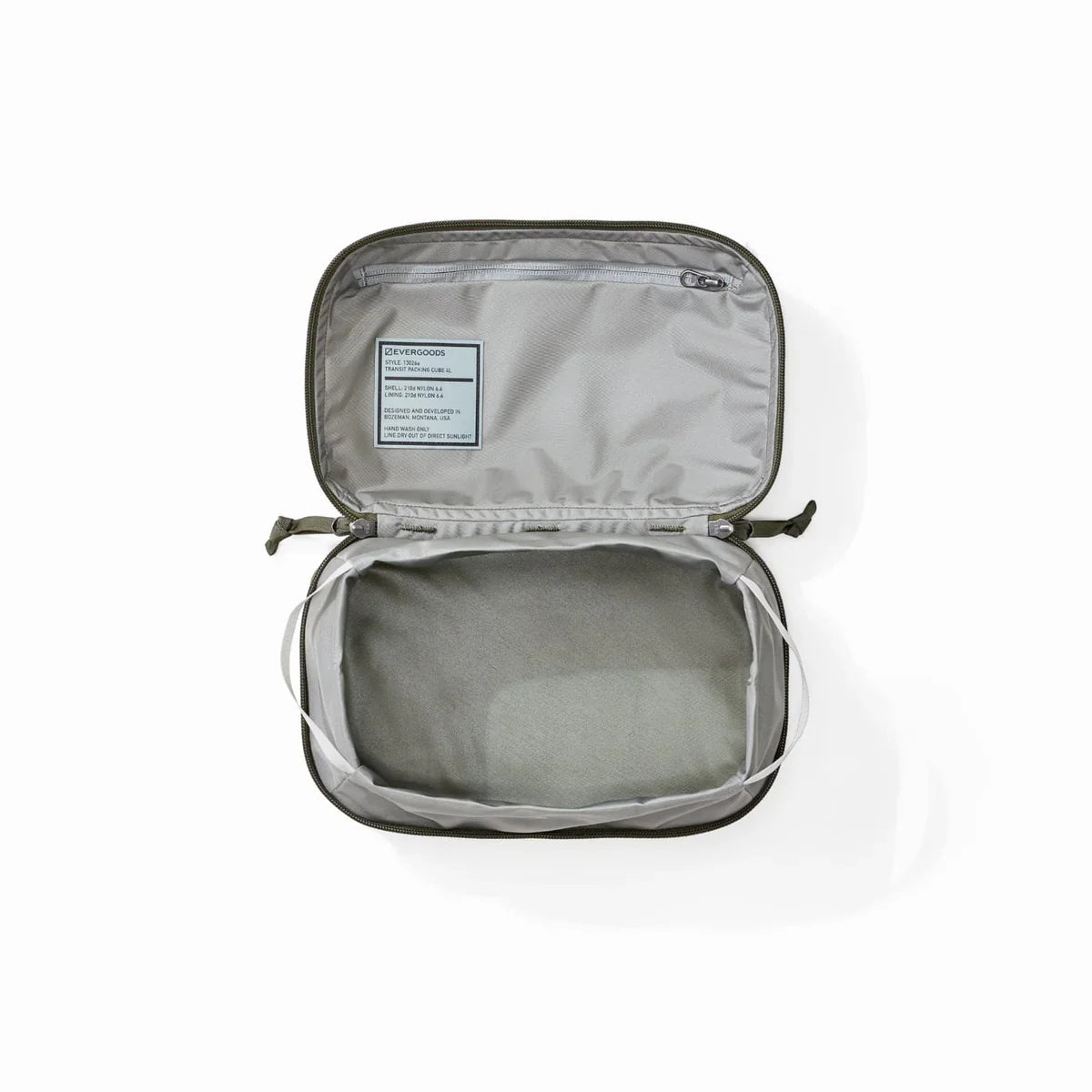 Evergoods Transit Packing Cube 4L in OD Green - Getoutside Shoes