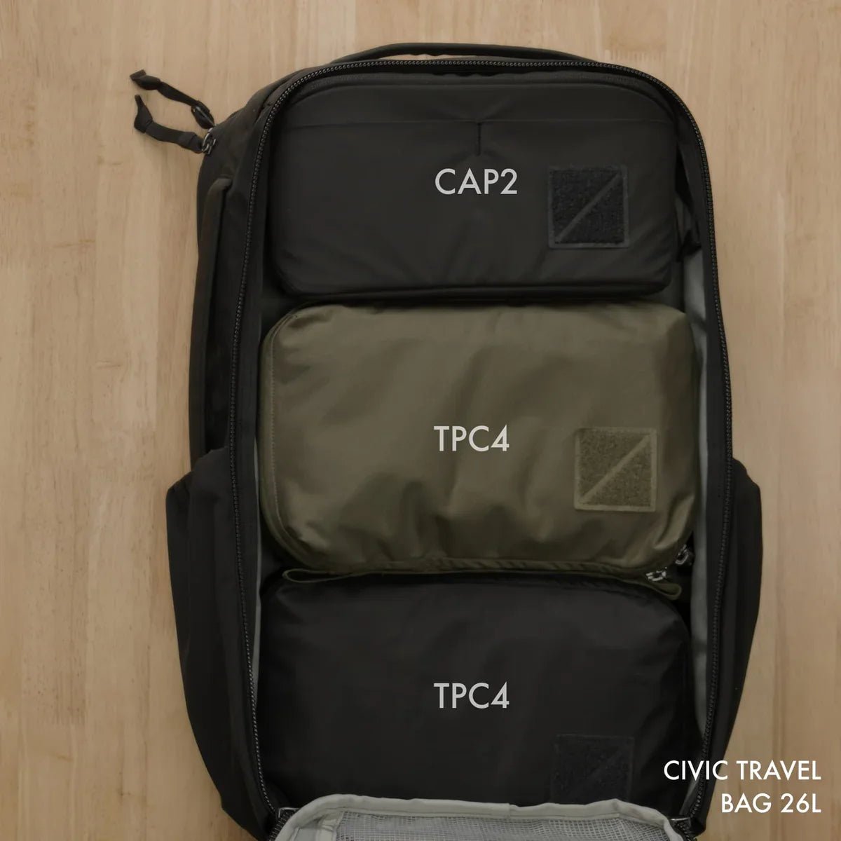 Evergoods Transit Packing Cube 4L in OD Green - Getoutside Shoes