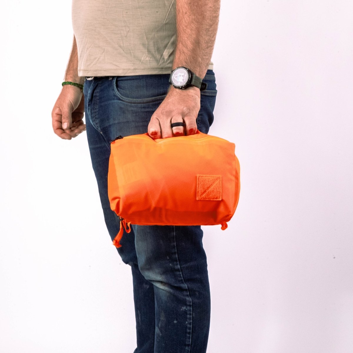Evergoods Transit Packing Cube 8L in Hot Orange - Getoutside Shoes