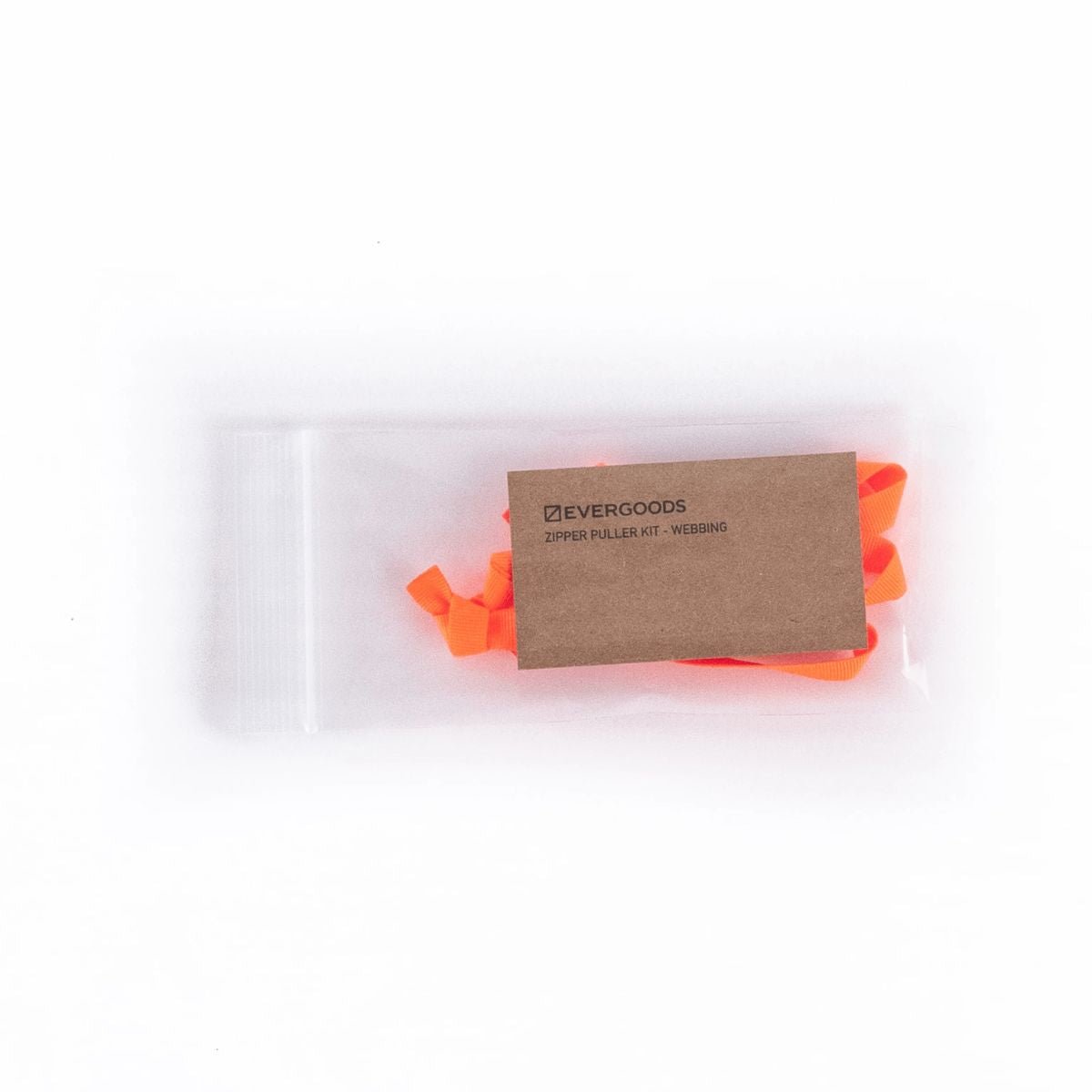 Evergoods Zipper Puller Kit in Hot Orange - Getoutside Shoes