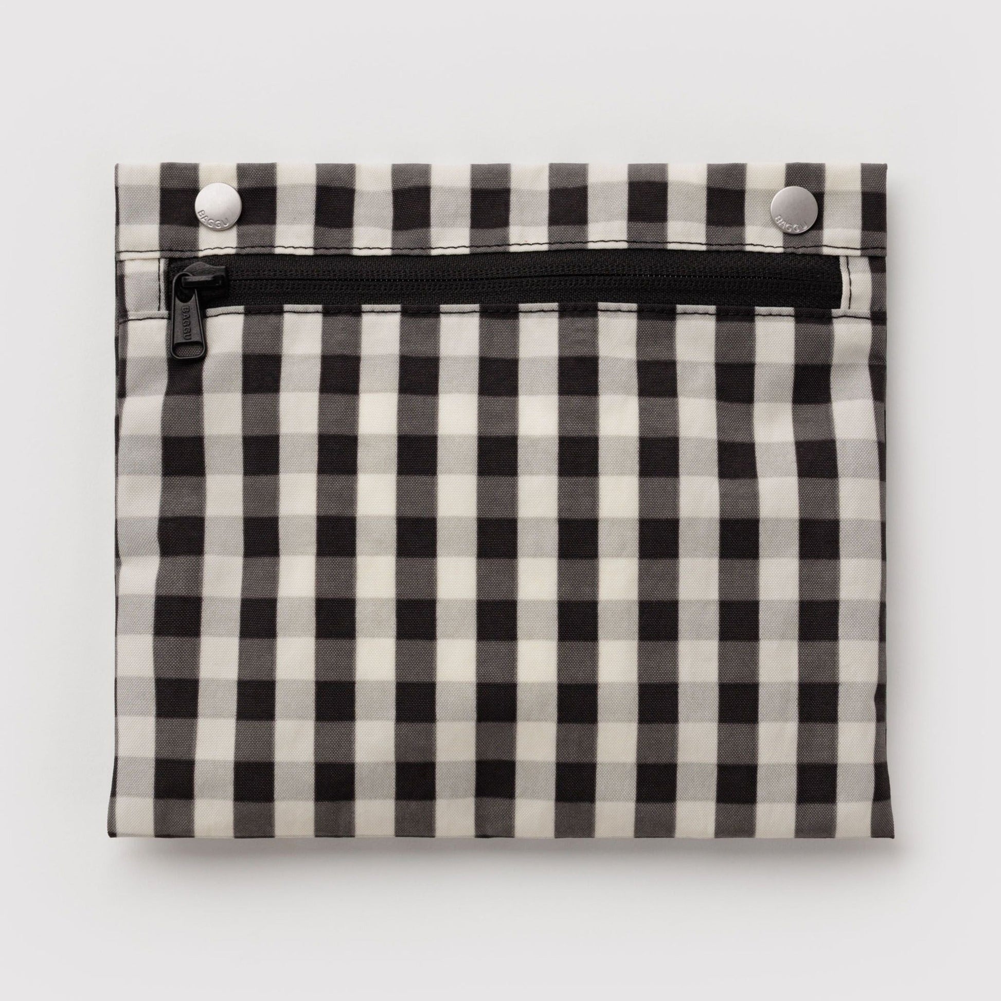 Baggu Everyday Cloud Bag in Black And Cream Gingham