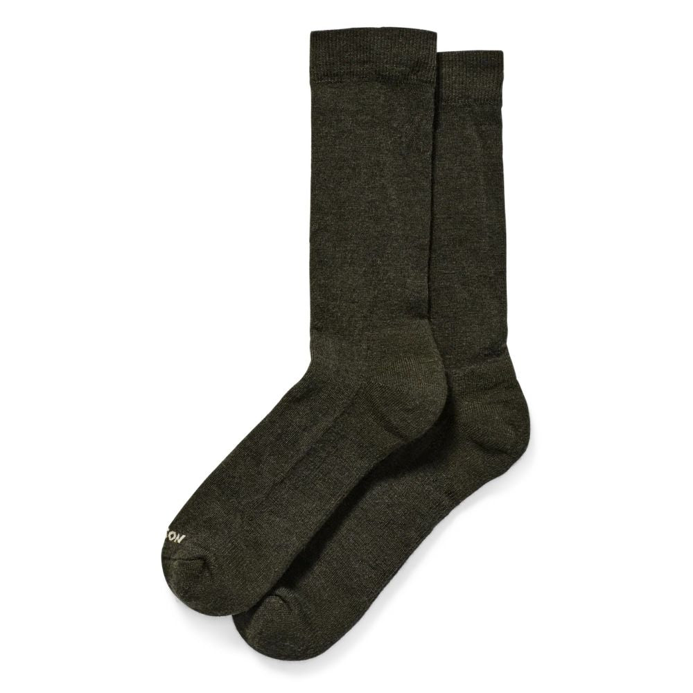 Filson Everyday Crew Socks in Green
