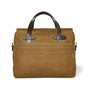 Filson 24 Hour Tin Cloth Briefcase in Dark Tan - Getoutside Shoes