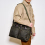 Filson 24 Hour Tin Cloth Briefcase in Ottergreen - Getoutside Shoes