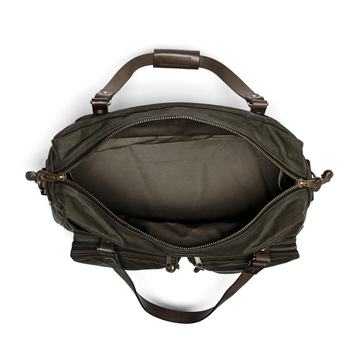 Filson 48 Hour Tin Cloth Duffle Bag in Ottergreen – Getoutside Shoes