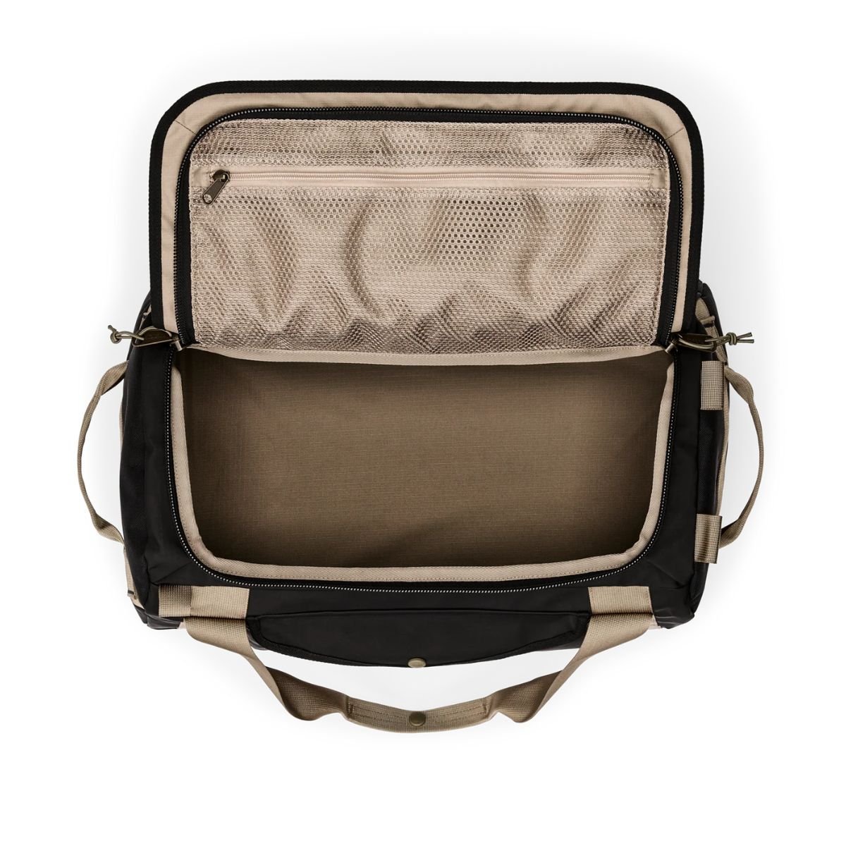 Filson All-Weather 40L Duffle in Black/Covert - Getoutside Shoes