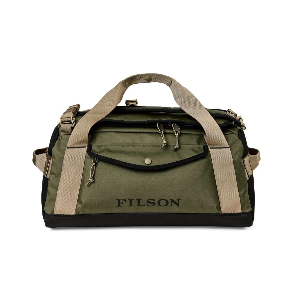 Filson All-Weather 40L Duffle in Olive/Black/Covert - Getoutside Shoes