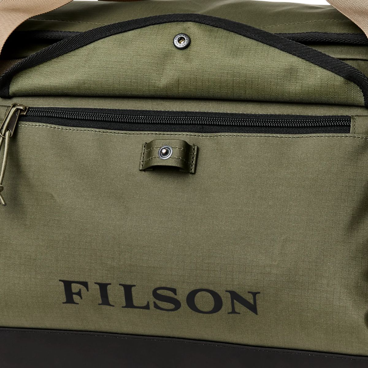 Filson All-Weather 50L Duffle in Olive/Black/Covert - Getoutside Shoes