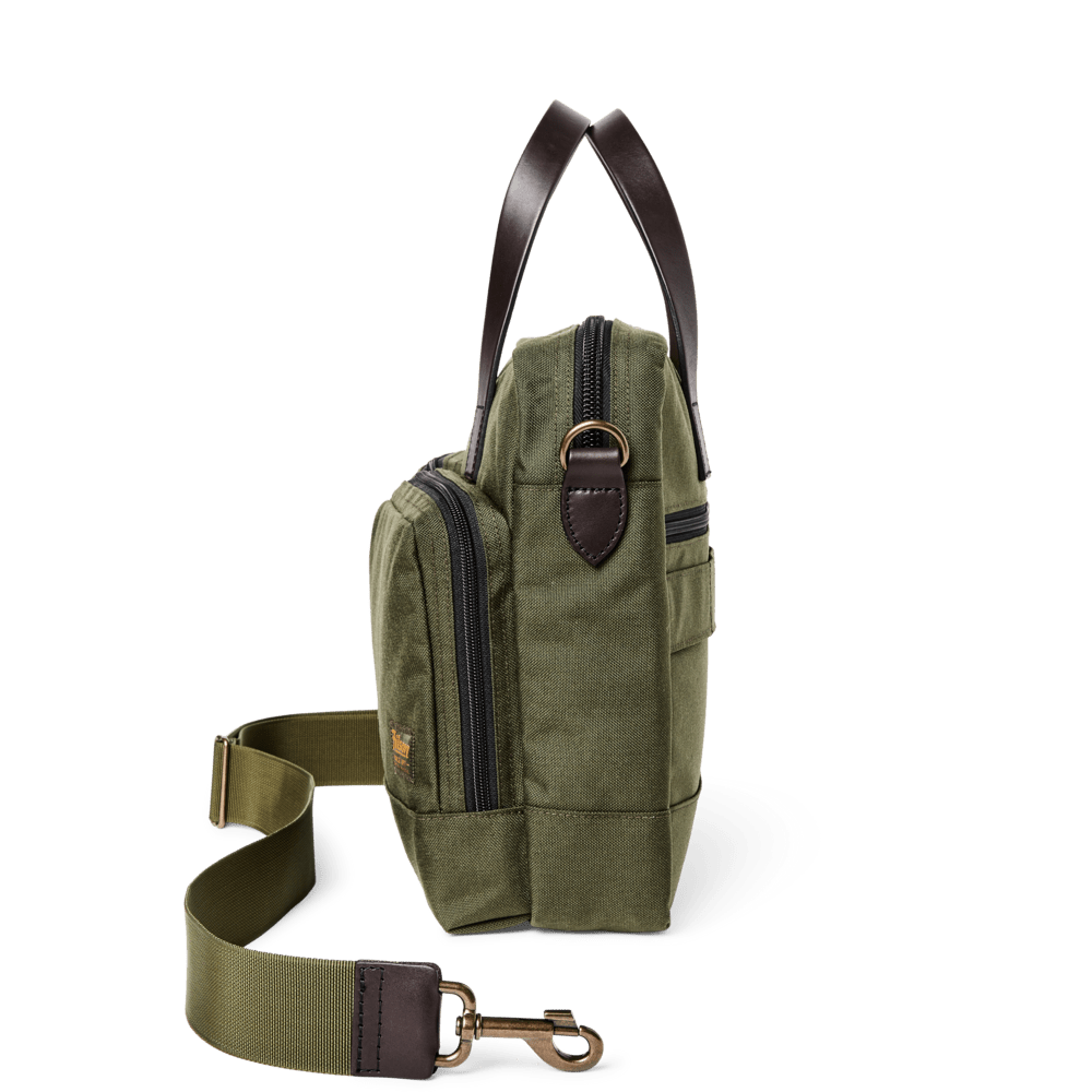 Filson Dryden Briefcase in Ottergreen - Getoutside Shoes