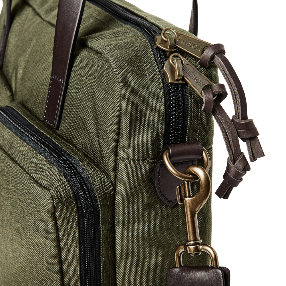 Filson Dryden Briefcase in Ottergreen - Getoutside Shoes