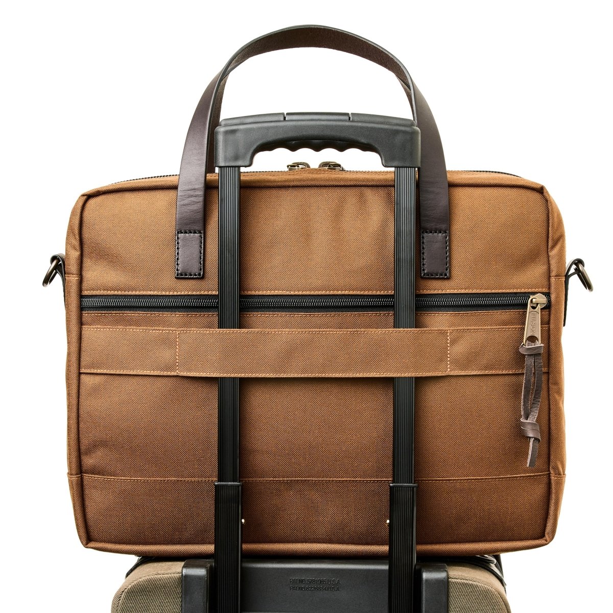 Filson Dryden Briefcase in Whiskey - Getoutside Shoes
