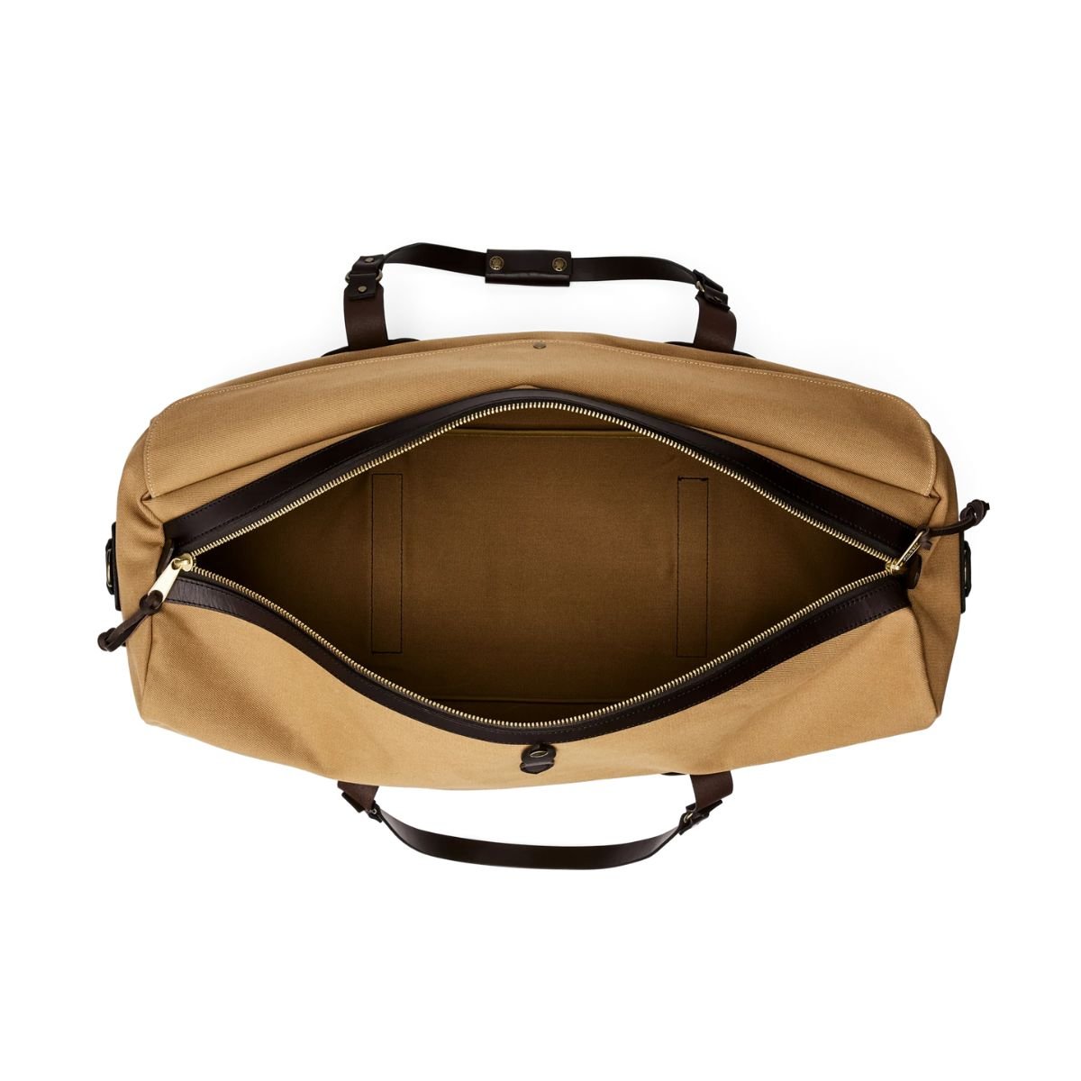 Filson Large Rugged Twill Duffle Bag in Dark Tan - Getoutside Shoes