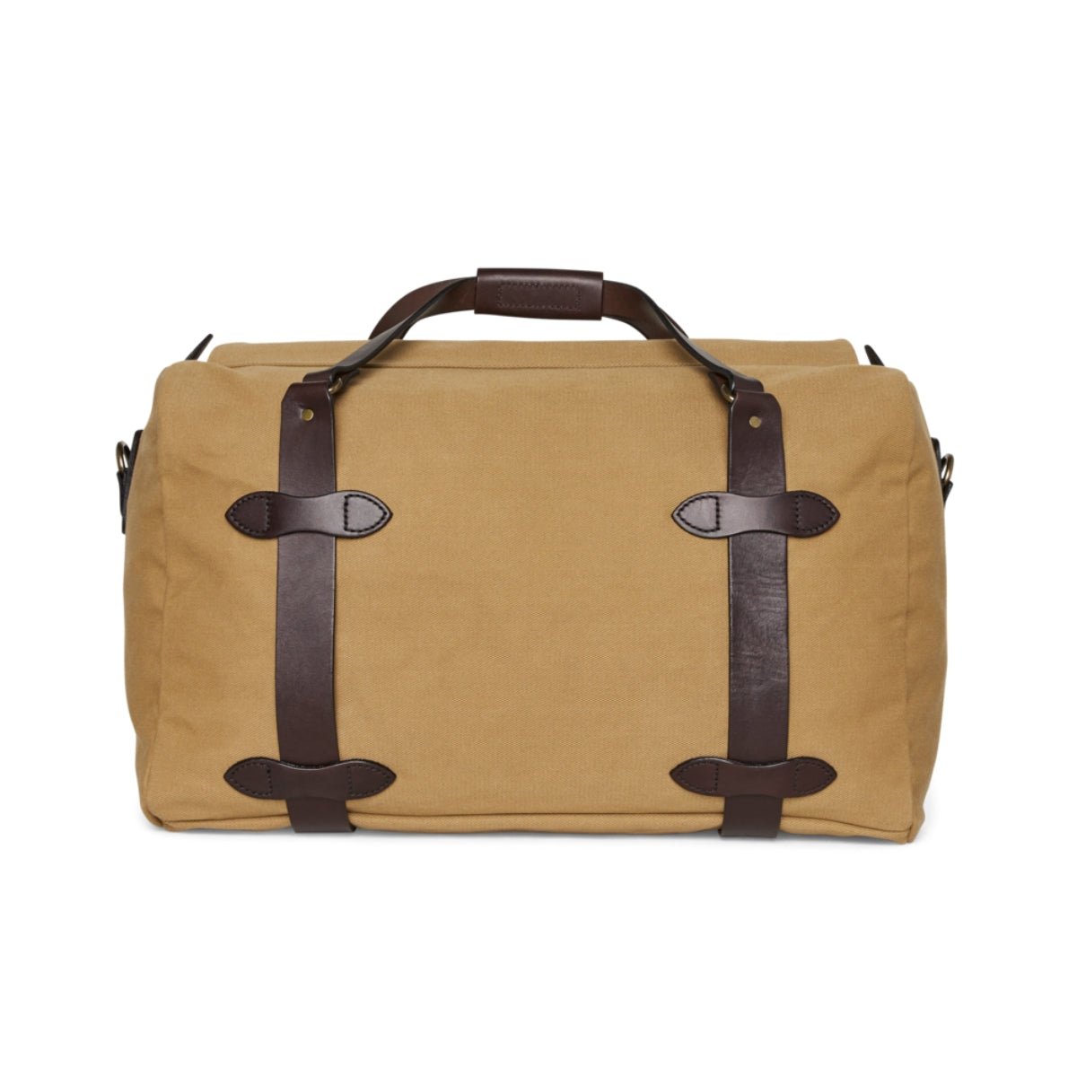 Filson Medium Rugged Twill Duffle Bag in Tan - Getoutside Shoes