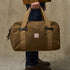 Filson Medium Tin Cloth Duffle Bag in Dark Tan - Getoutside Shoes