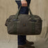 Filson Medium Tin Cloth Duffle Bag in Ottergreen - Getoutside Shoes