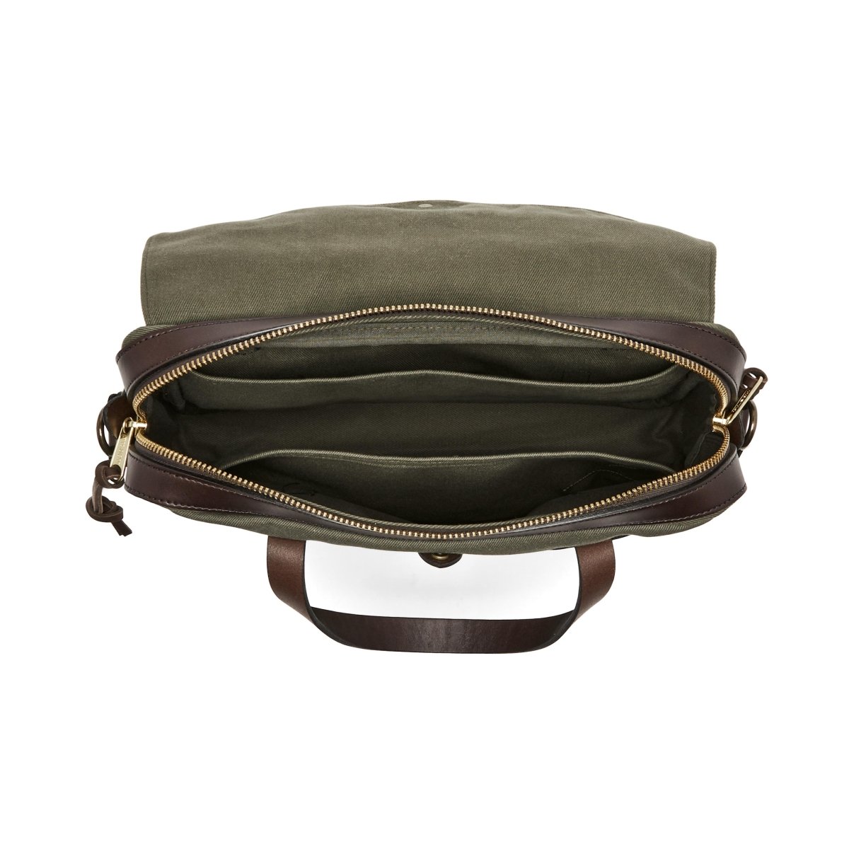 Filson Rugged Twill Original Briefcase in Ottergreen - Getoutside Shoes