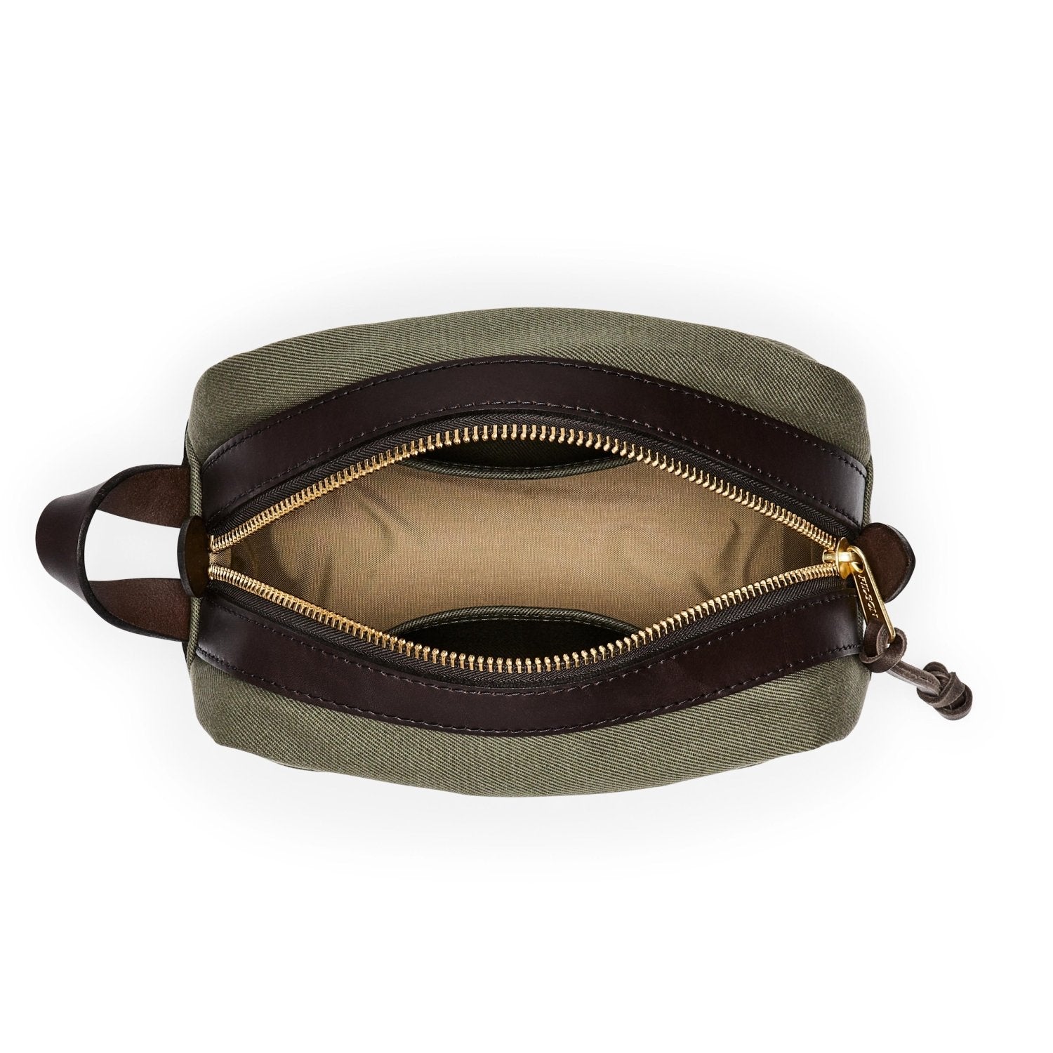 Filson Rugged Twill Travel Kit in Ottergreen - Getoutside Shoes