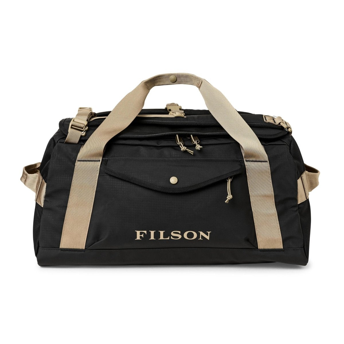 Filson Scout 50L Duffle Bag in Black - Getoutside Shoes