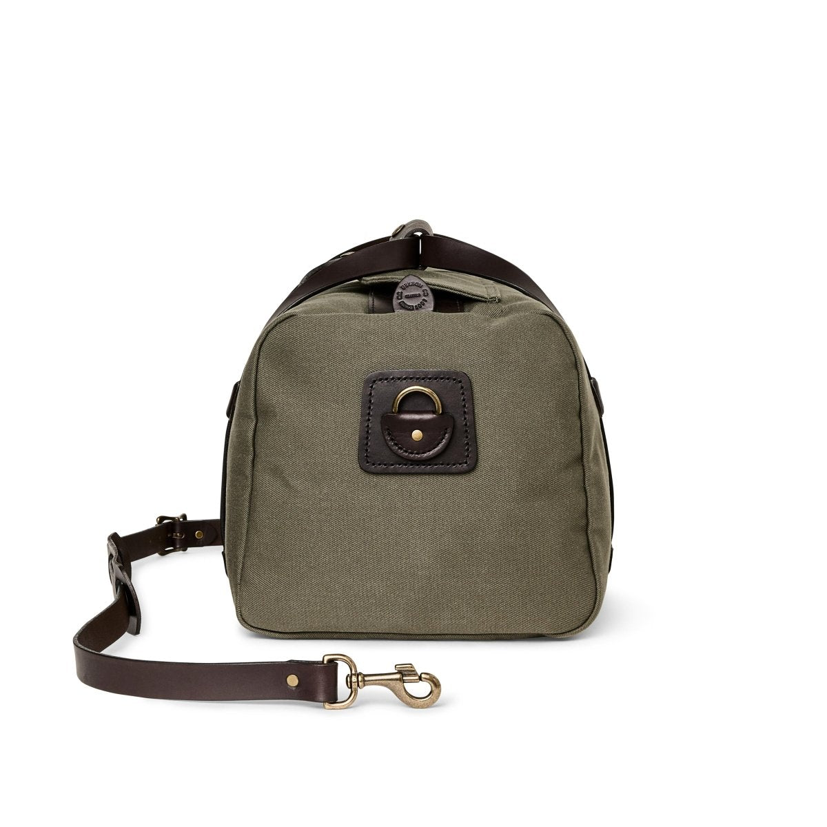Filson Small Rugged Twill Duffle Bag in Ottergreen - Getoutside Shoes