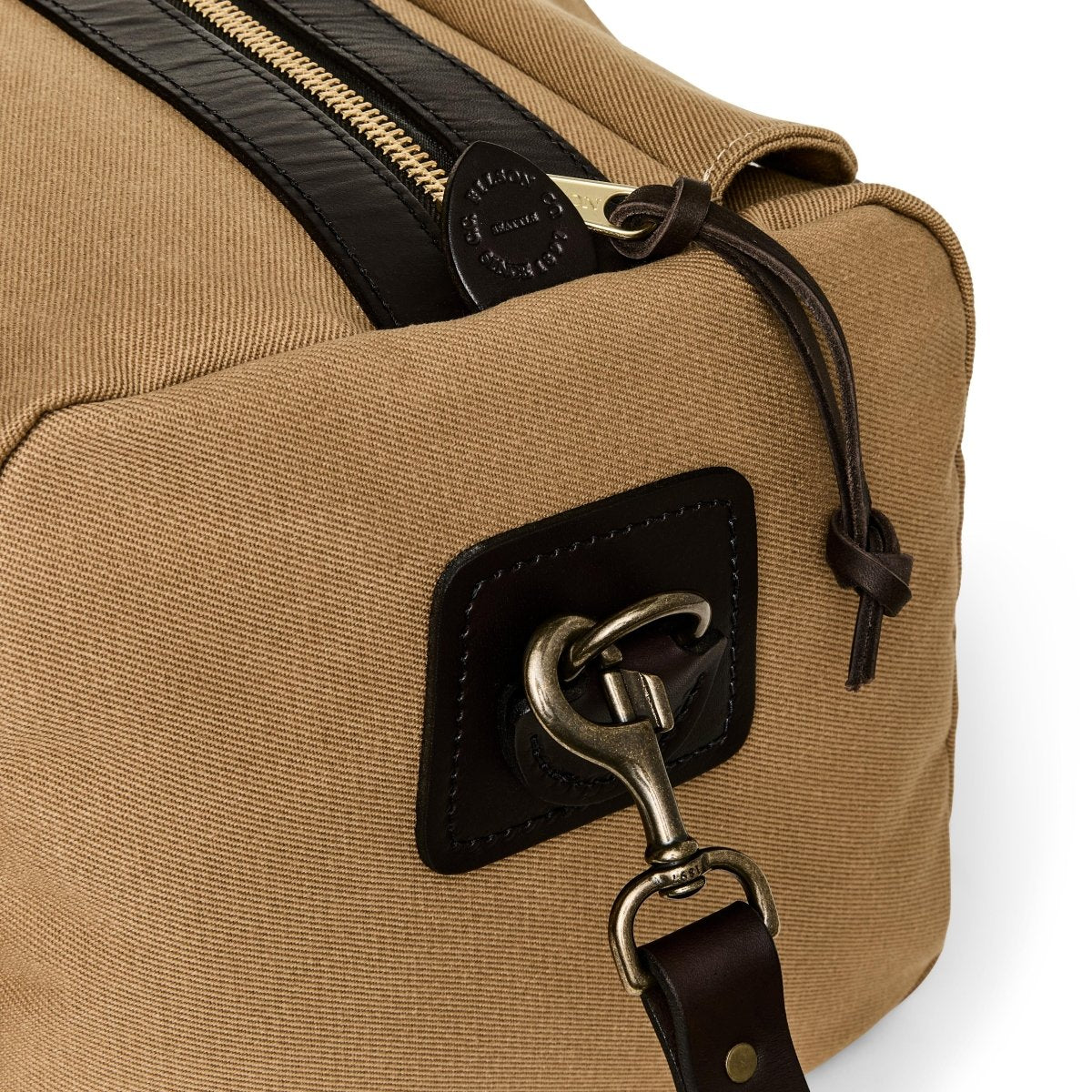 Filson Small Rugged Twill Duffle Bag in Tan - Getoutside Shoes
