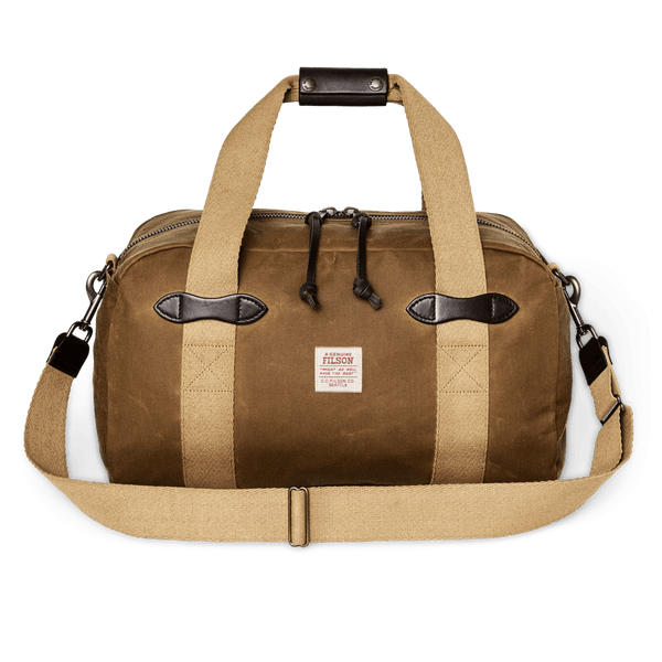 Filson Small Tin Cloth Duffle Bag in Dark Tan – Getoutside Shoes