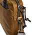 Filson Tin Cloth Compact Briefcase in Dark Tan - Getoutside Shoes