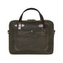 Filson Tin Cloth Compact Briefcase in Ottergreen - Getoutside Shoes