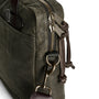 Filson Tin Cloth Compact Briefcase in Ottergreen - Getoutside Shoes