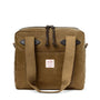 Filson Tin Cloth Zipper Tote Bag in Dark Tan - Getoutside Shoes