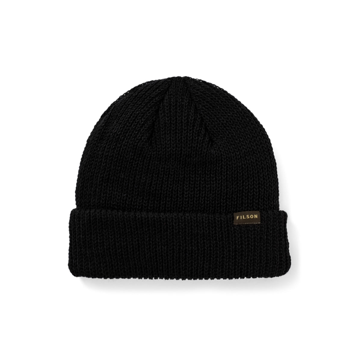 Filson Watch Cap Beanie in Black - Getoutside Shoes
