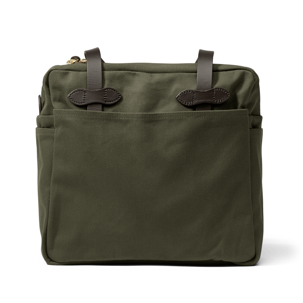 Filson Zipper Tote Bag in Ottergreen - Getoutside Shoes