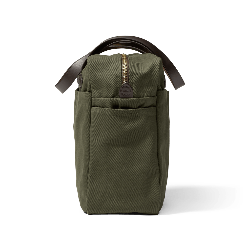 Filson Zipper Tote Bag in Ottergreen - Getoutside Shoes