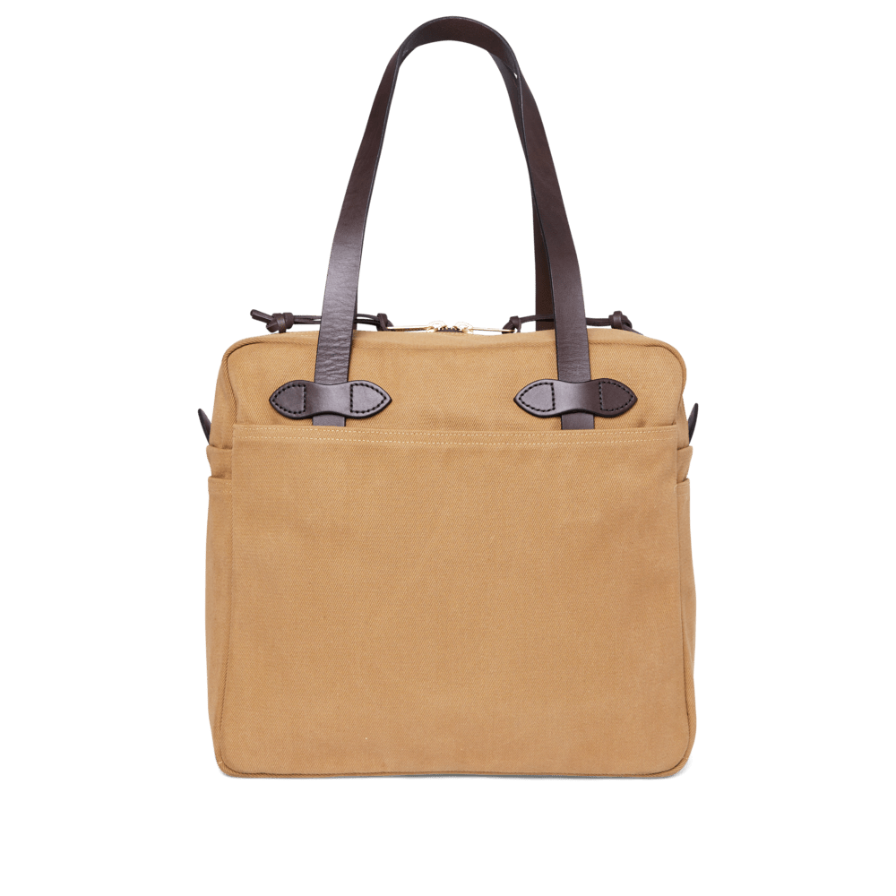 Filson Zipper Tote Bag in Tan - Getoutside Shoes