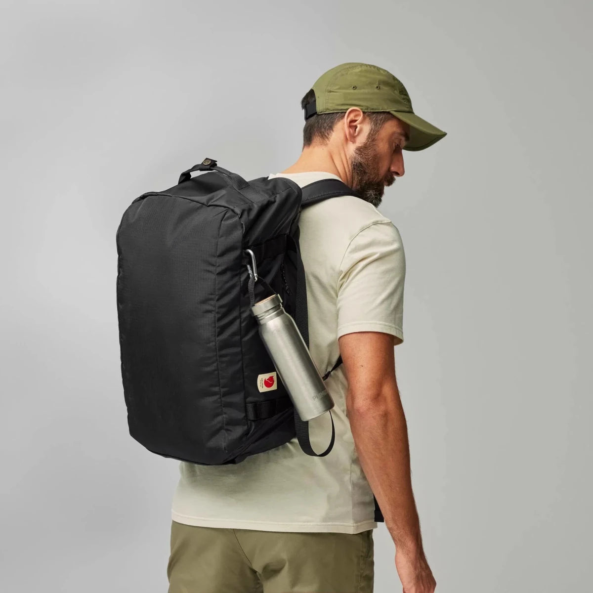 Fjallraven High Coast Duffel 36 in Black - Getoutside Shoes