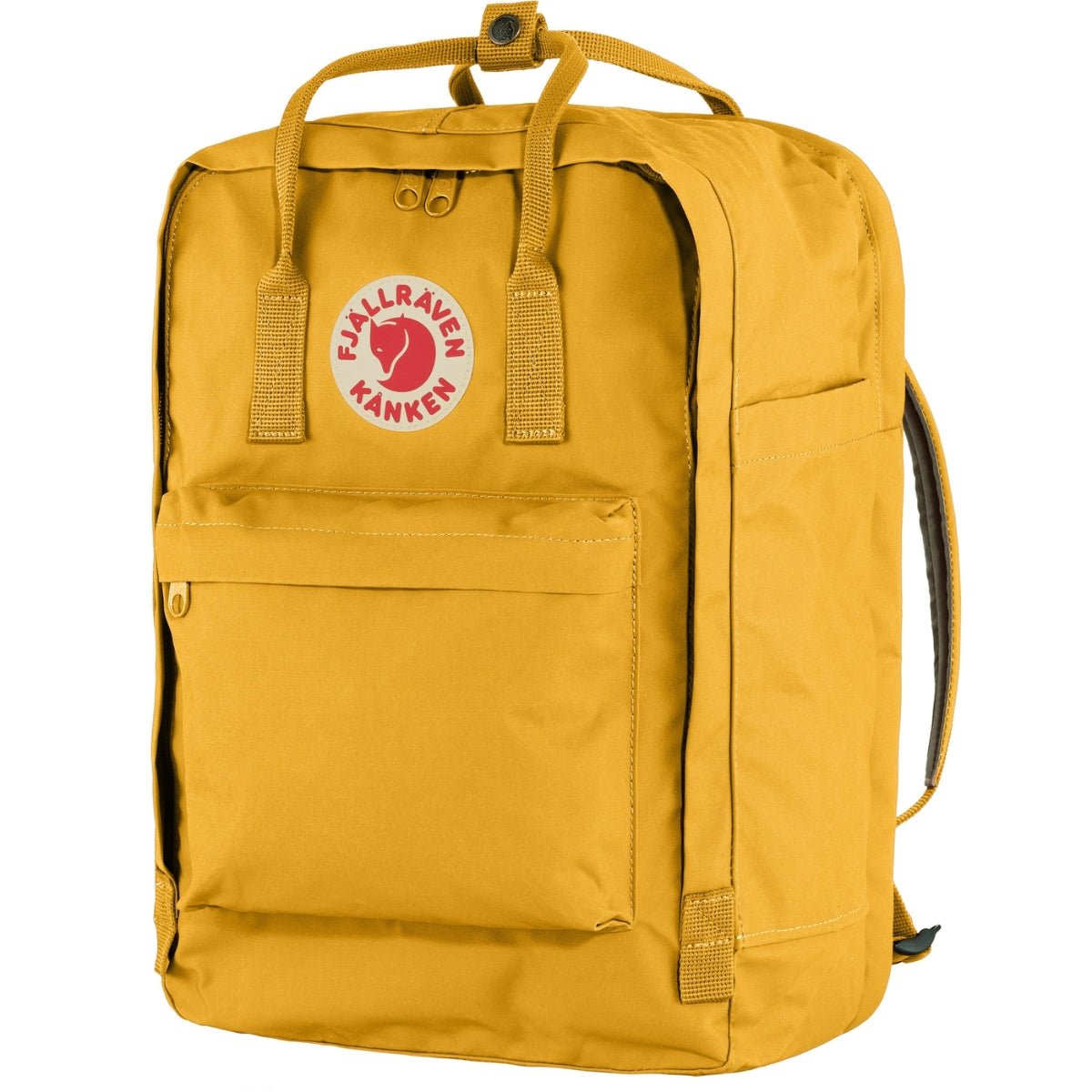 Fjallraven Kanken 17" Laptop in Ochre - Getoutside Shoes