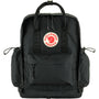 Fjallraven Kanken Outlong in Black - Getoutside Shoes